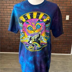 Liquid Blue Alice in Wonderland Shirt‎